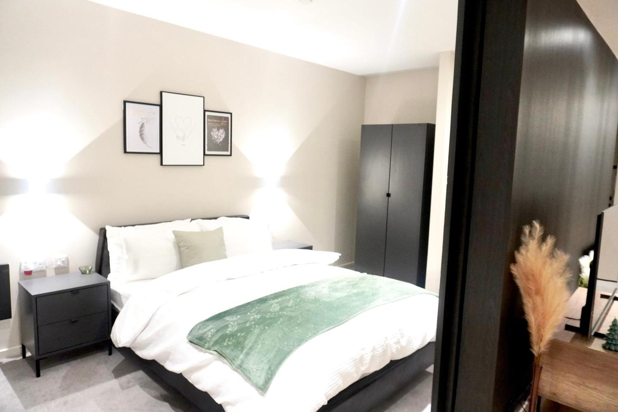 Central Manchester Luxury 2 Bed Apartment With Balcony Exterior foto
