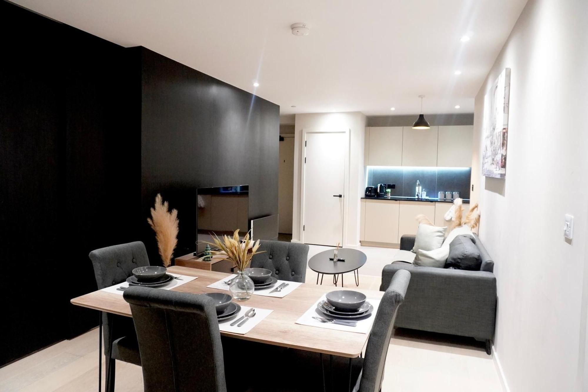 Central Manchester Luxury 2 Bed Apartment With Balcony Exterior foto