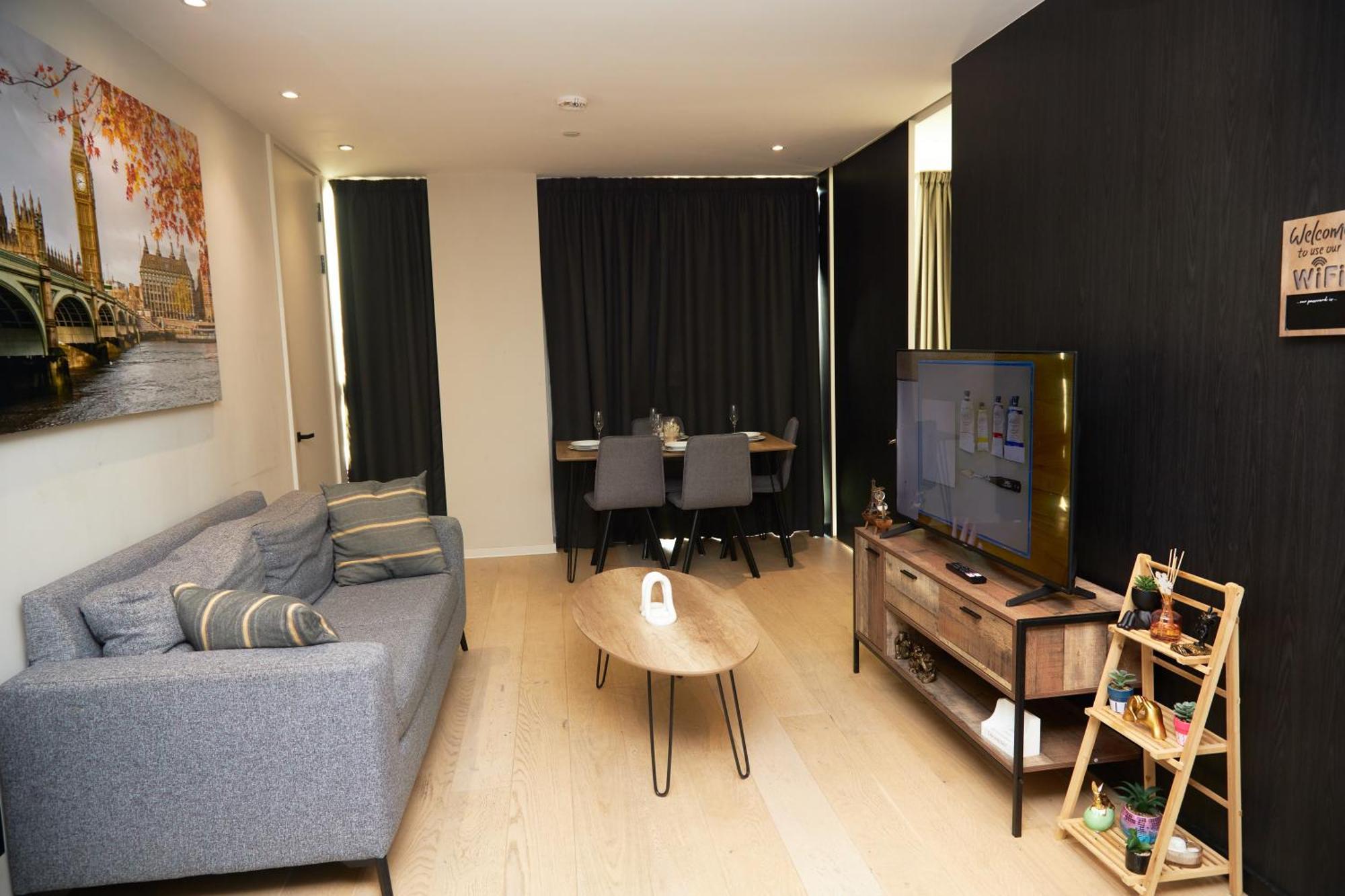 Central Manchester Luxury 2 Bed Apartment With Balcony Exterior foto
